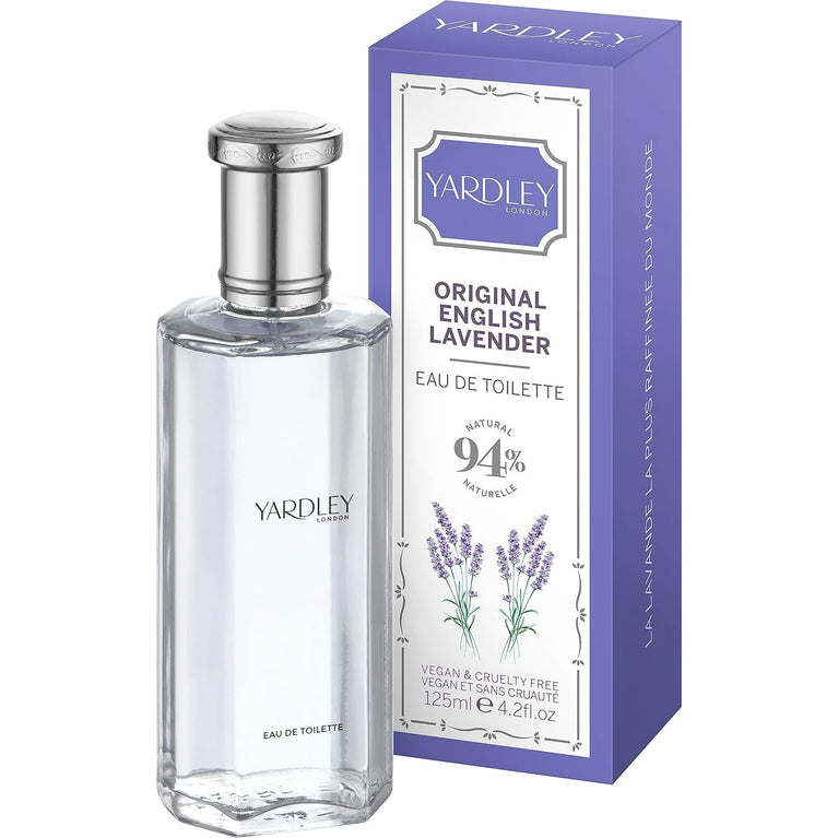 YardleyLondon Original English Lavender EDT/Eau de Toilette Fragrance For Her 125ml - Amazon Exclusive
Experience the timeless scent of YardleyLondon Original English Lavender EDT/Eau de Toilette Fragrance for a classic and elegant fragrance.