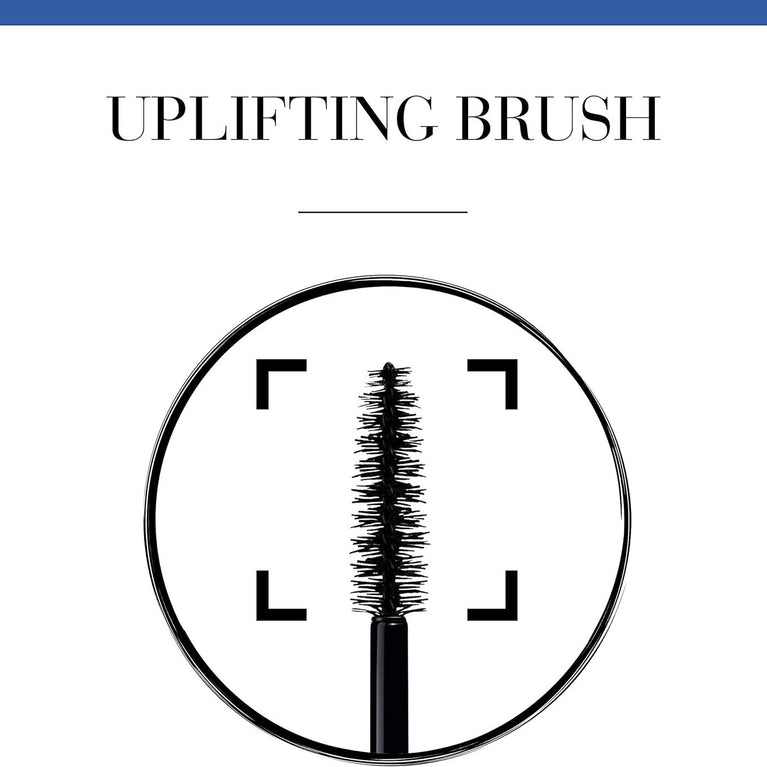 Bourjois Push Up Volumizing and Curling Mascara 71 Noir, Long-lasting 16 Hours, 7ml, 370712 for Sensitive Eyes