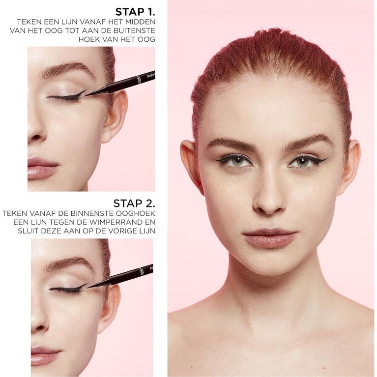 L'Oreal Paris Intense Matte Brown Superliner, Water-Resistant and Smudge-Proof Perfect Slim Liquid Eyeliner