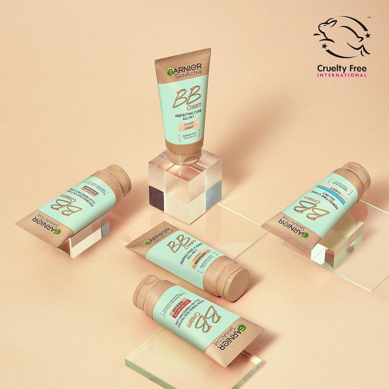 Garnier SkinActive Hydrating BB Cream with SPF15, Anti-Aging Properties, and Mineral Pigments for Radiant Skin, 50 ml - Pack of 1