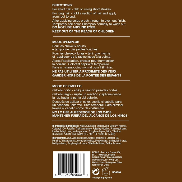 Cover Your Gray Instant Touch Up Wand Mascara, Dark Brown