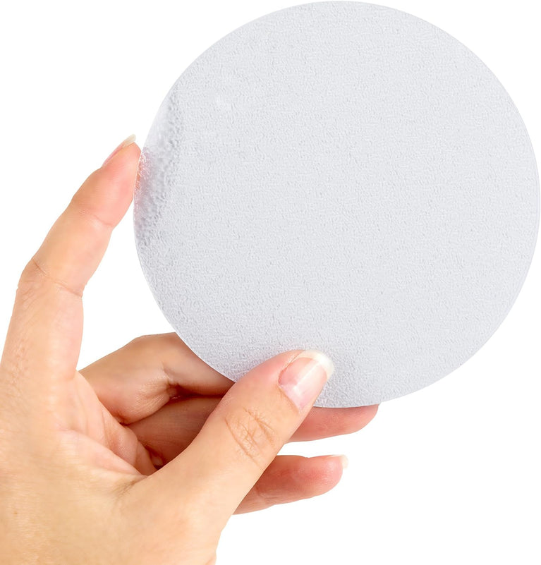 15 Large Transparent Anti-Slip Stickers for Bath and Shower with Scraper