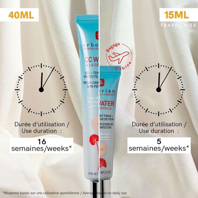 Erborian Ultimate Radiance BB Cream with Ginseng & SPF 20 - 5-in-1 Hydrating Complexion Cream (40 ml, Clear Shade)