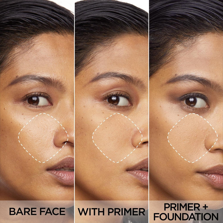 L'Oréal Paris Derm-Active Matte Finish Makeup Primer - Long-Lasting, Skin-Rebalancing, Shine-Free, 30ml