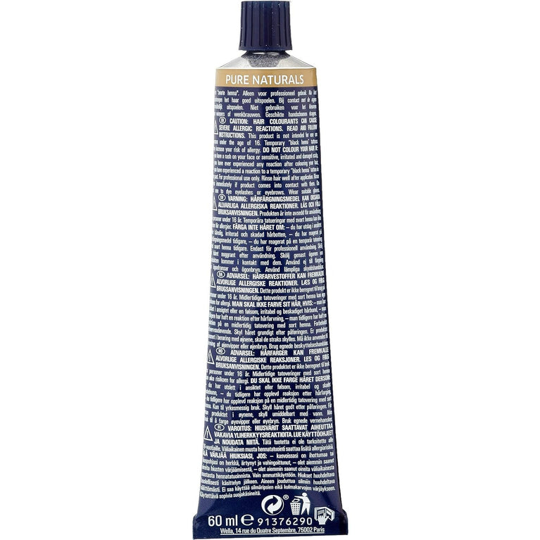 Wella Koleston Perfect MePlus Pure Naturals Medium Brown Hair Colour Cream, 0.66 kg