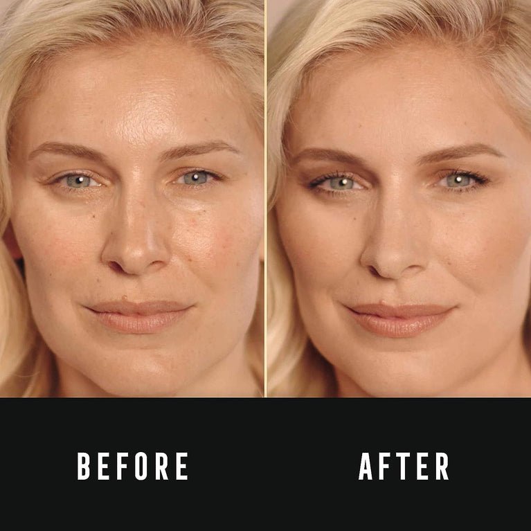 Max Factor Miracle Touch Radiant Finish Foundation with SPF 30 and Hydrating Hyaluronic Acid, Shade 43 Golden Ivory