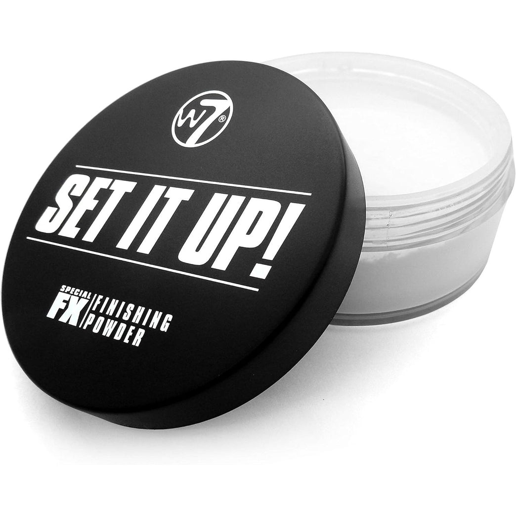 W7 Feather-Light Translucent Setting Powder for Seamless Blending and Balanced Skin Finish