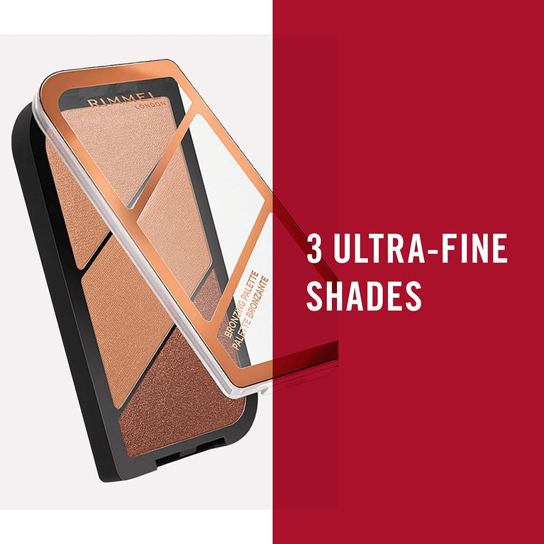 Kate Moss' Rimmel London Tan Bronzing Palette - Variety Shade 006 Bronze