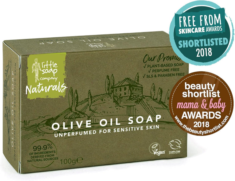 Natural Olive Oil Soap Bar for Sensitive Skin