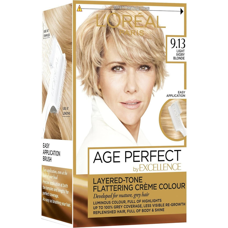 L'Oreal Excellence Age Perfect Light Creme Blonde Hair Color