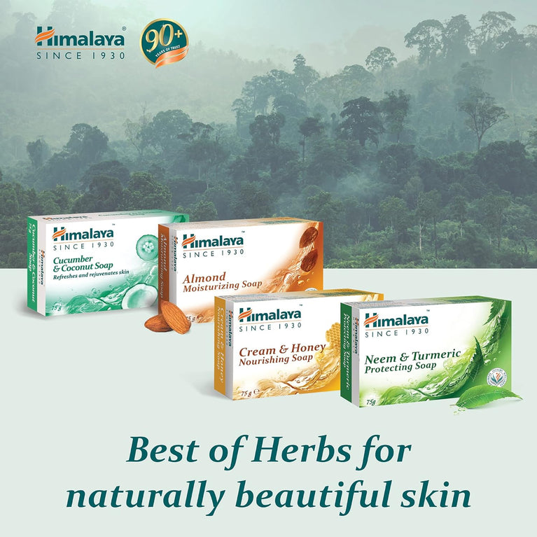 Himalaya HERBALS Protecting Neem & Turmeric Soap (6-Pack)