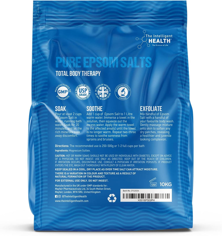 Ultimate Total Body Therapy Epsom Salts 10kg