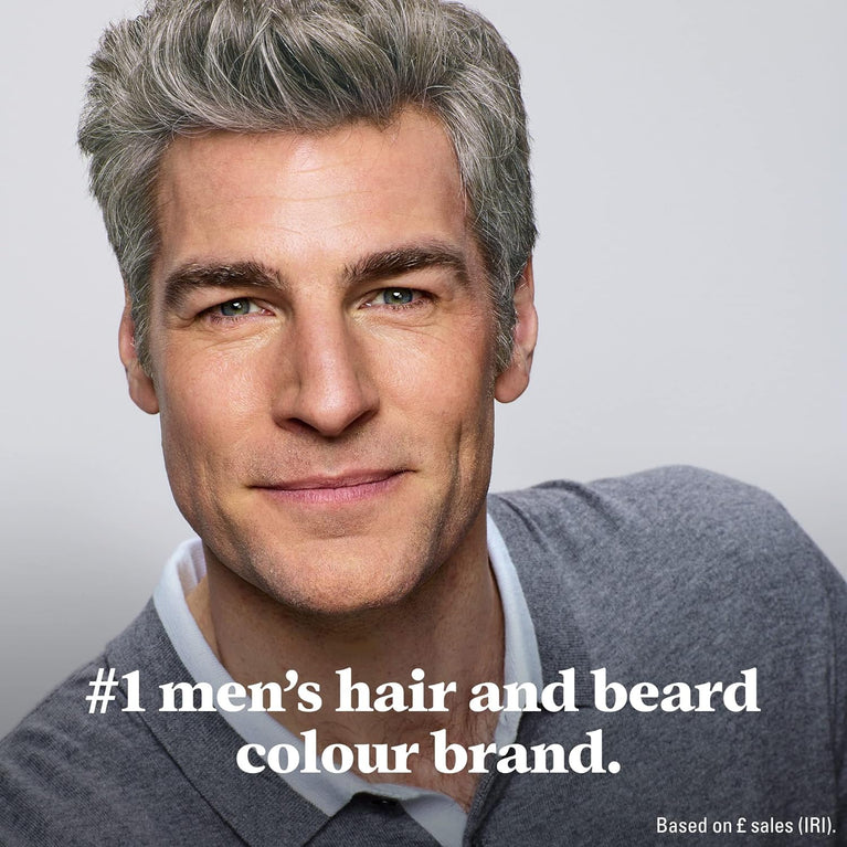 Touch of Grey Dark Brown Hair Dye - Achieve a Subtle Salt & Pepper Look, T45