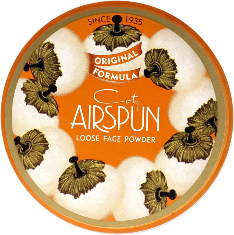 COTY Airspun Airbrushed Finish Loose Face Powder - Extra Coverage Translucency