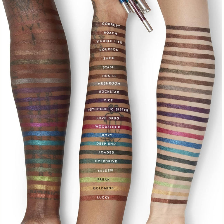 Urban Decay Glide-On Waterproof Eyeliner Pencil with Diverse Shades and Finishes