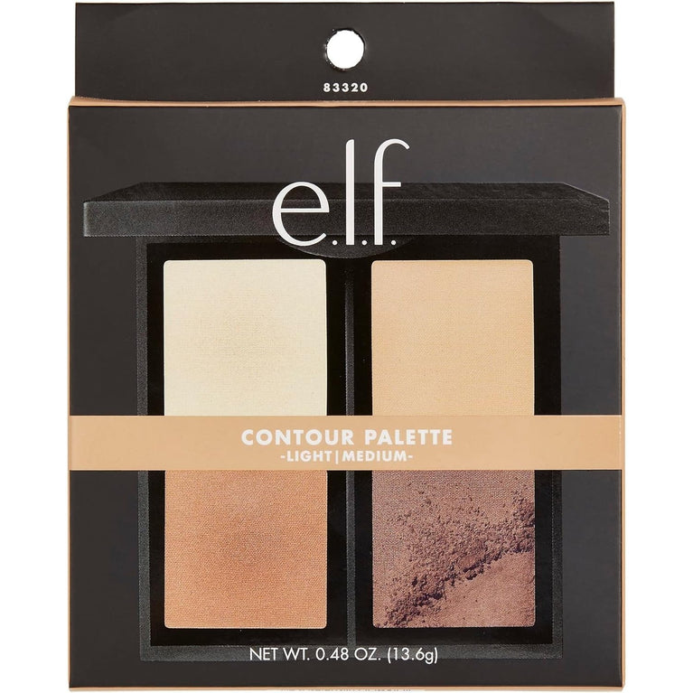 Vitamin E-Infused 4-Shade Customizable Contour Palette for Ultimate Versatility
