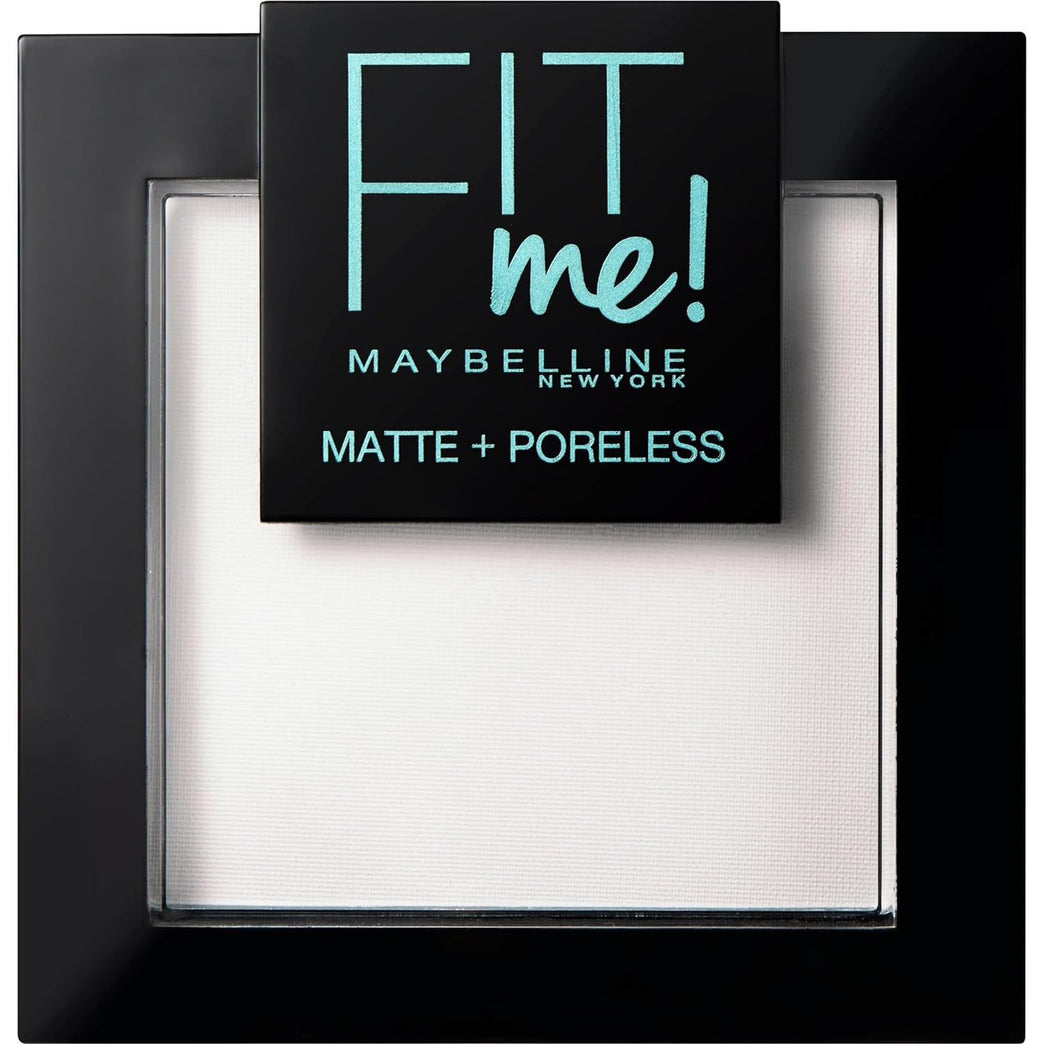 Maybelline 12-Hour Shine Control Translucent Powder, Fit Me Matte and Poreless, 9g