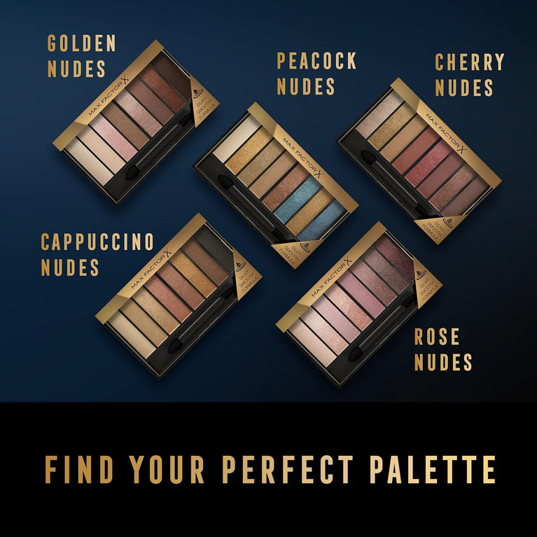Max Factor Masterpiece Rose Nudes, Versatile Contouring Eye Shadows Palette