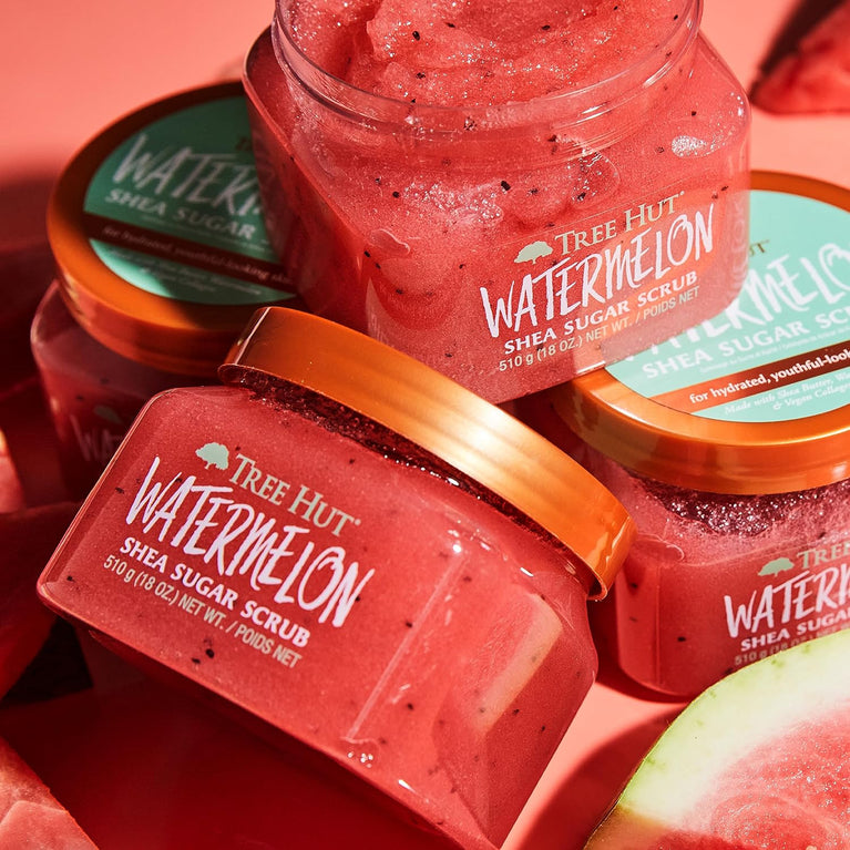 Watermelon Shea Sugar Scrub by Tree Hut