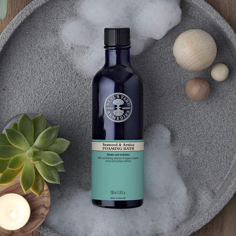 Revitalizing Seaweed and Arnica Foaming Bath | Nourish and Rejuvenate | 200ml