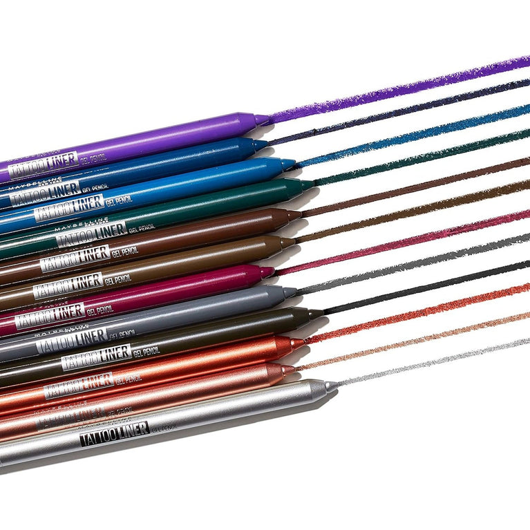 Maybelline New York 36-Hour Lasting Tattoo Gel Pencil Eyeliner - Smooth Walnut Shade 911