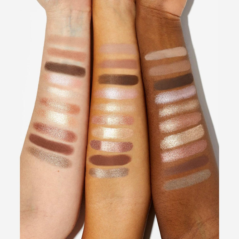 BEAUTY BAY's Deluxe 16-Shade Neutral Eyeshadow Palette - Vegan and Cruelty-Free Makeup Set with Cool Tones, Matte and Shimmer Finishes - Ideal Gift for Women