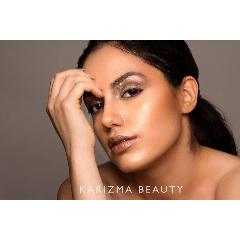 Karizma Beauty Silver Spectrum Holographic Glitter for Face and Body - Vegan and Cruelty-Free 30g Jar