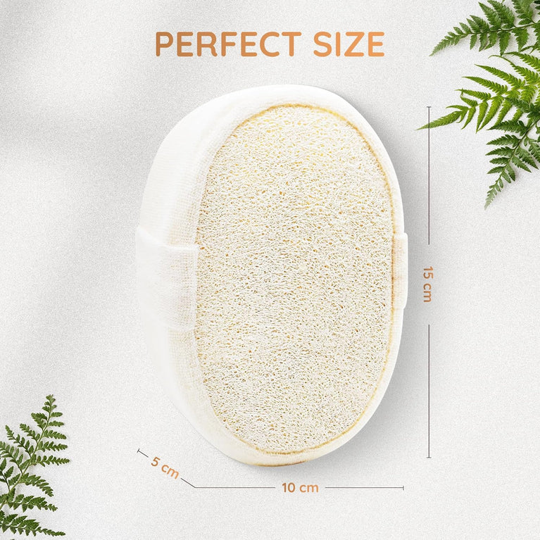 Exfoliating Loofah Body Scrubber for Deep Cleansing and Eco-Friendly Skincare