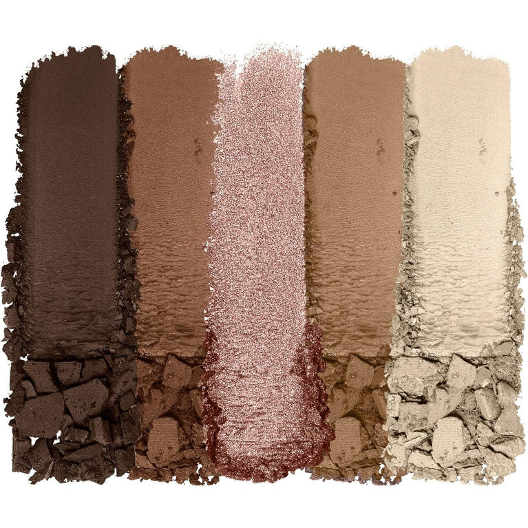 Wet 'n' Wild Color Icon Everyday Glam Eyeshadow Palette - 5 High-Impact, Pigmented Shades, Dermatologically Tested and Animal Cruelty-Free, Walking On Eggshells