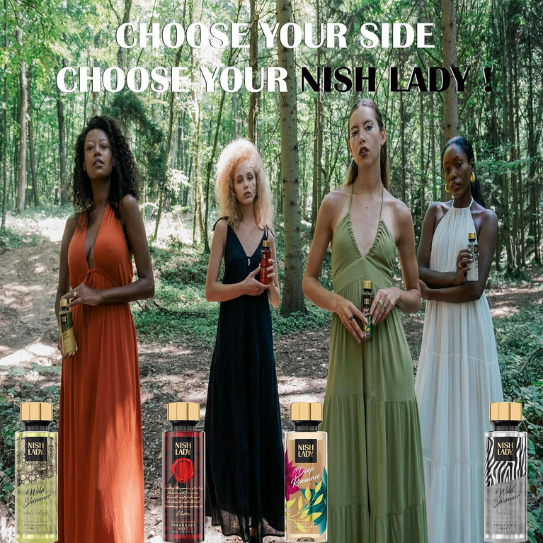 Nishlady Pure Charm Fragrance Body Spray for Women, 260 ml