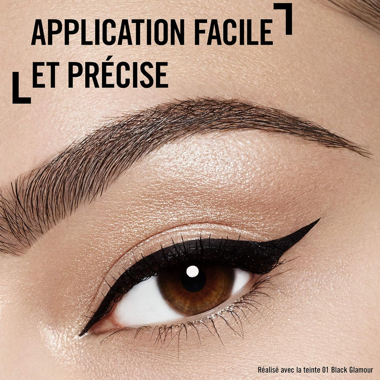 Rimmel London Glam Eyes Precision Liquid Eyeliner - Sophisticated 002 Brown Velvet Shade