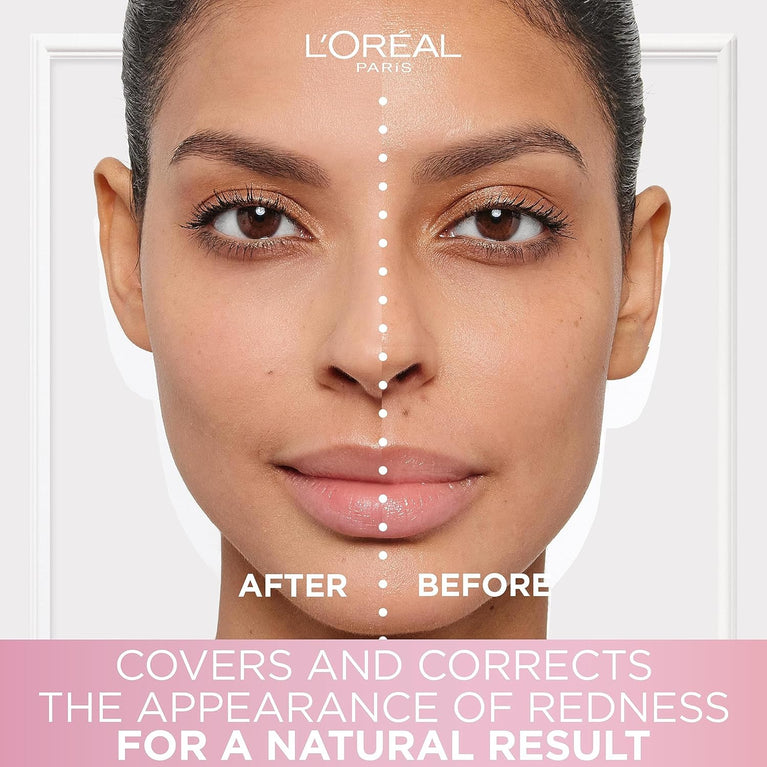 L'Oréal Paris 3-in-1 Magic CC Cream with SPF 20, Anti-Redness Formula and Colour Adapting Pigments, 30 ml