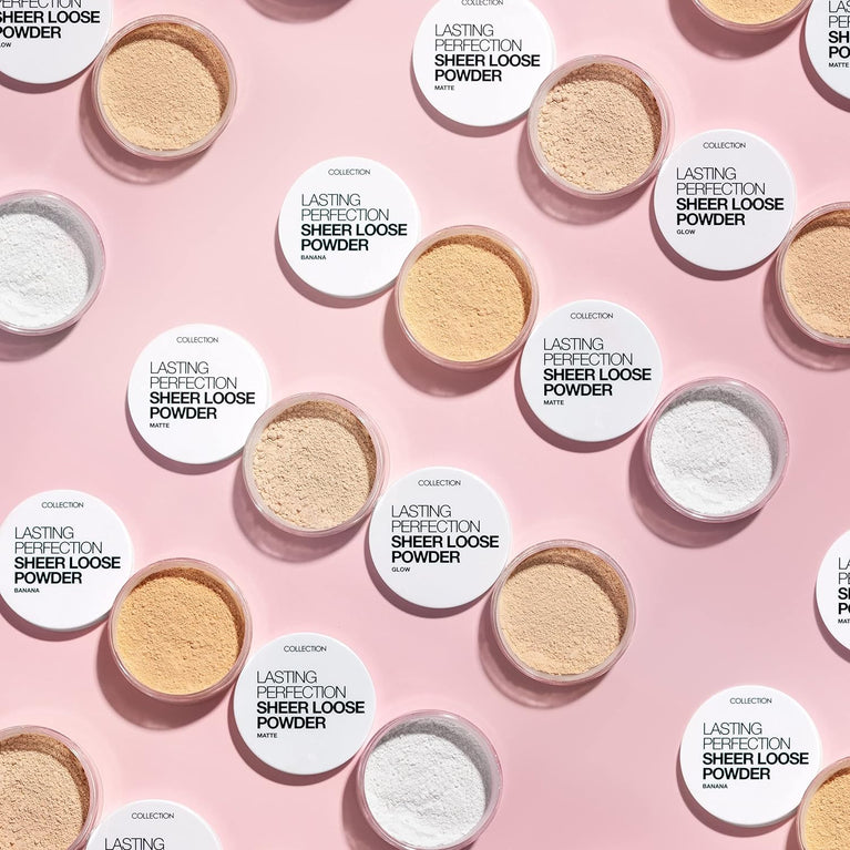 10g Collection Cosmetics Matte Translucent Loose Powder, Vitamin-Enriched for Nourished Skin