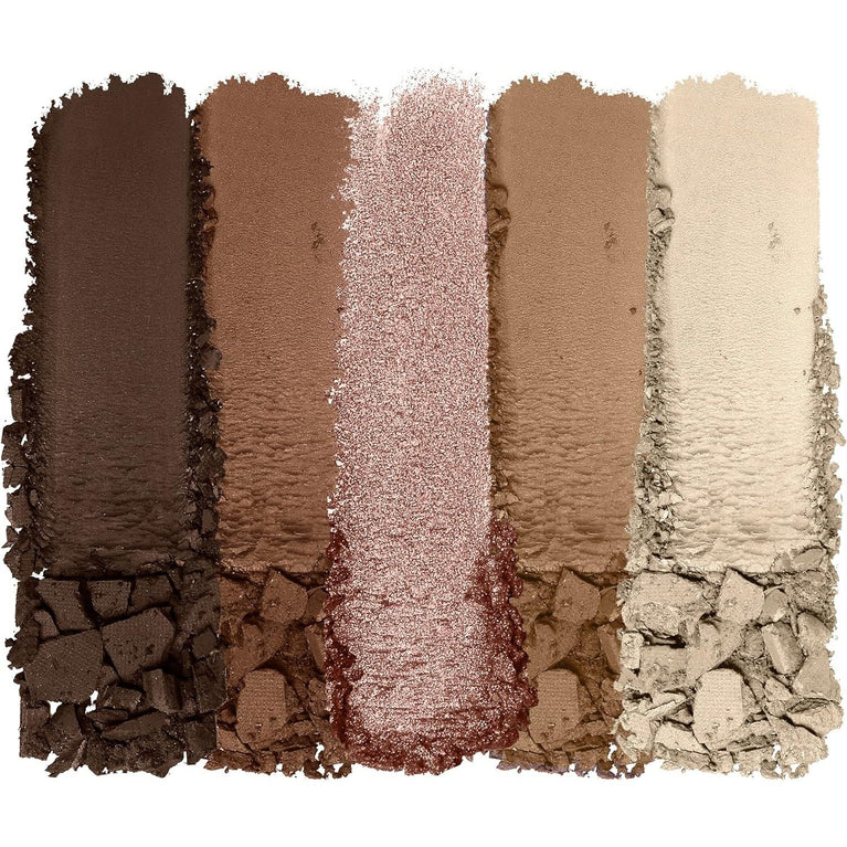Wet 'n' Wild Color Icon Everyday Glam Eyeshadow Palette - 5 High-Impact, Pigmented Shades, Dermatologically Tested and Animal Cruelty-Free, Walking On Eggshells