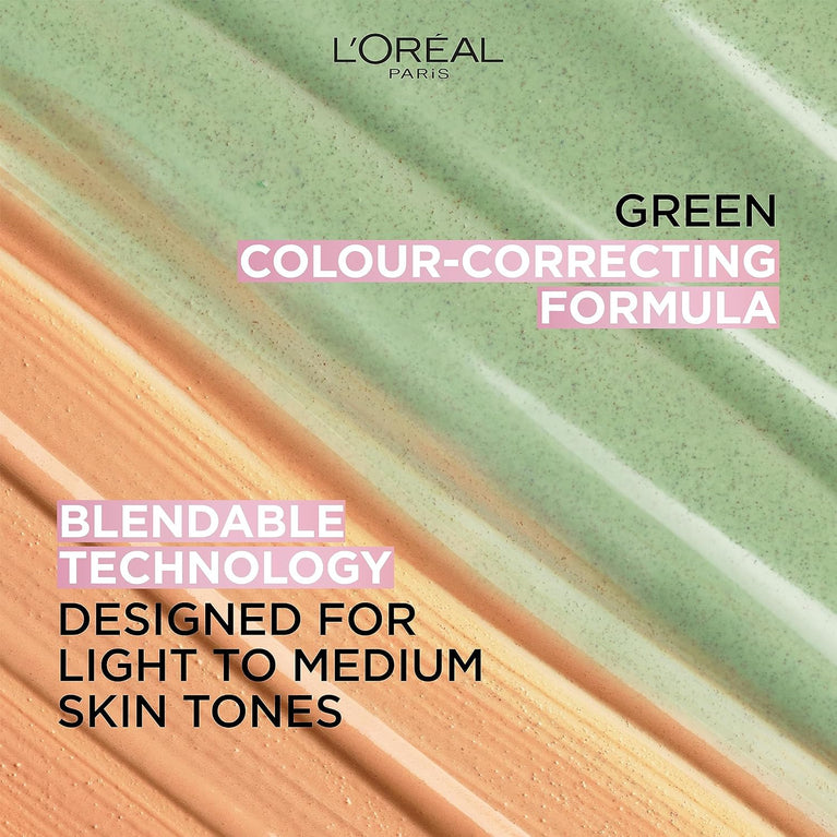L'Oréal Paris 3-in-1 Magic CC Cream with SPF 20, Anti-Redness Formula and Colour Adapting Pigments, 30 ml