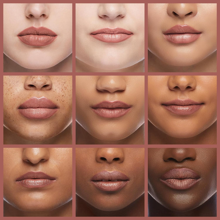 Rimmel 8-Hour Wear Lip Liner in 90s Nude Shade, 4g - Creamy & Smooth with Vibrant Colour