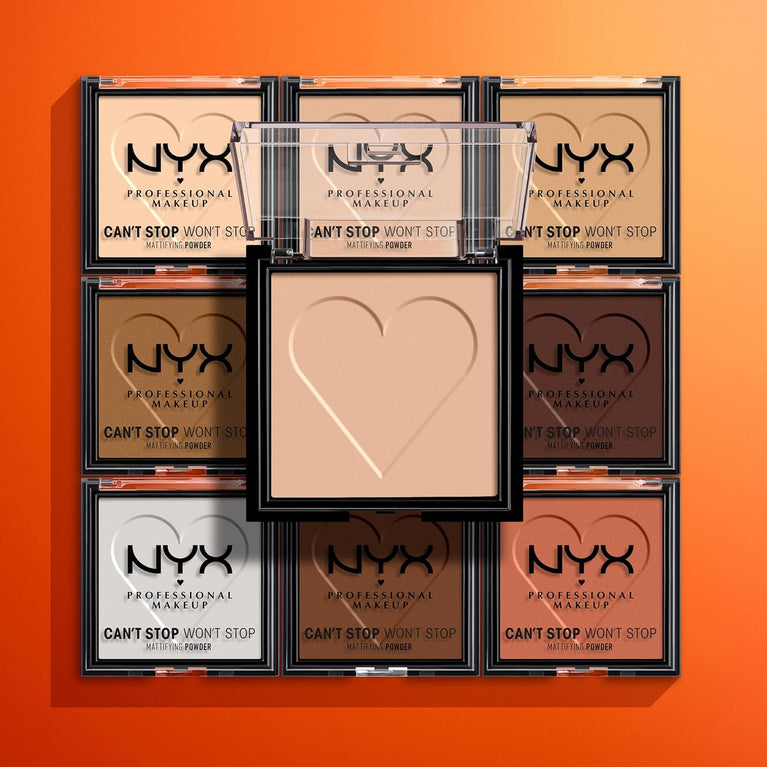 NYX Professional Makeup's Ultimate Shine-Control Mattifying Powder in Light Medium Shade