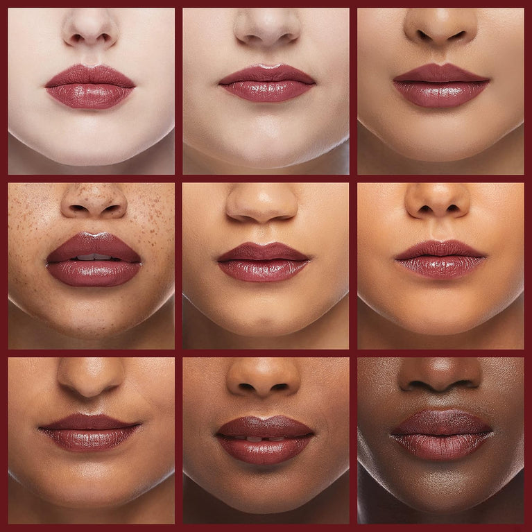 Revlon Iconic High-Impact Lipstick, Love is On (745), Enriched with Vitamin E and Avocado Oil in Vibrant Red/Coral Shade