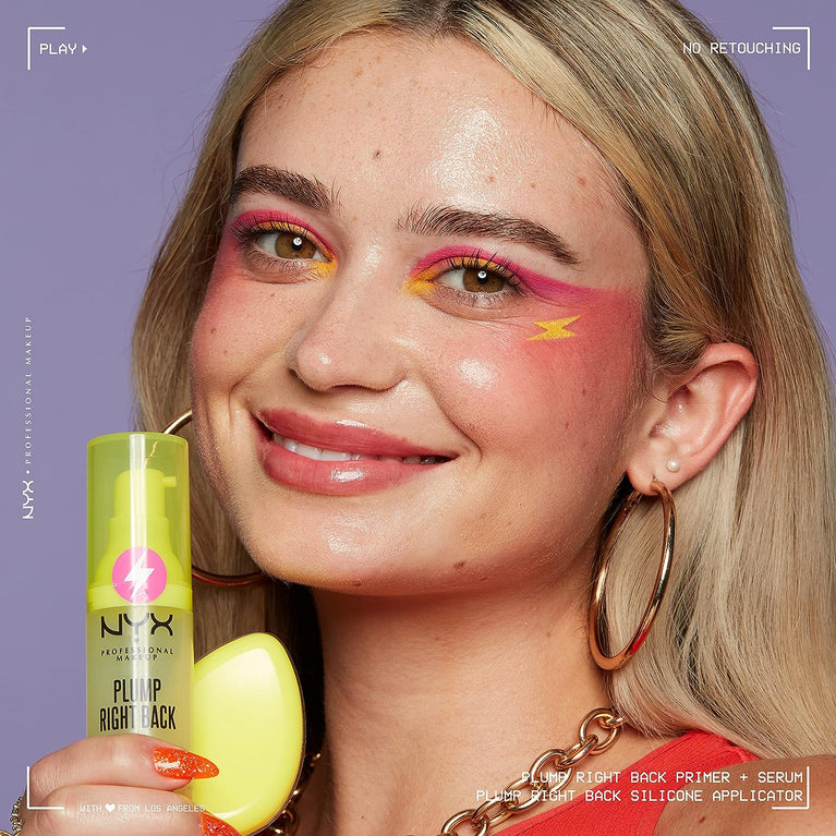 NYX Professional Makeup 24-Hour Electrolyte-Infused Primer & Serum, Vegan, 30ml