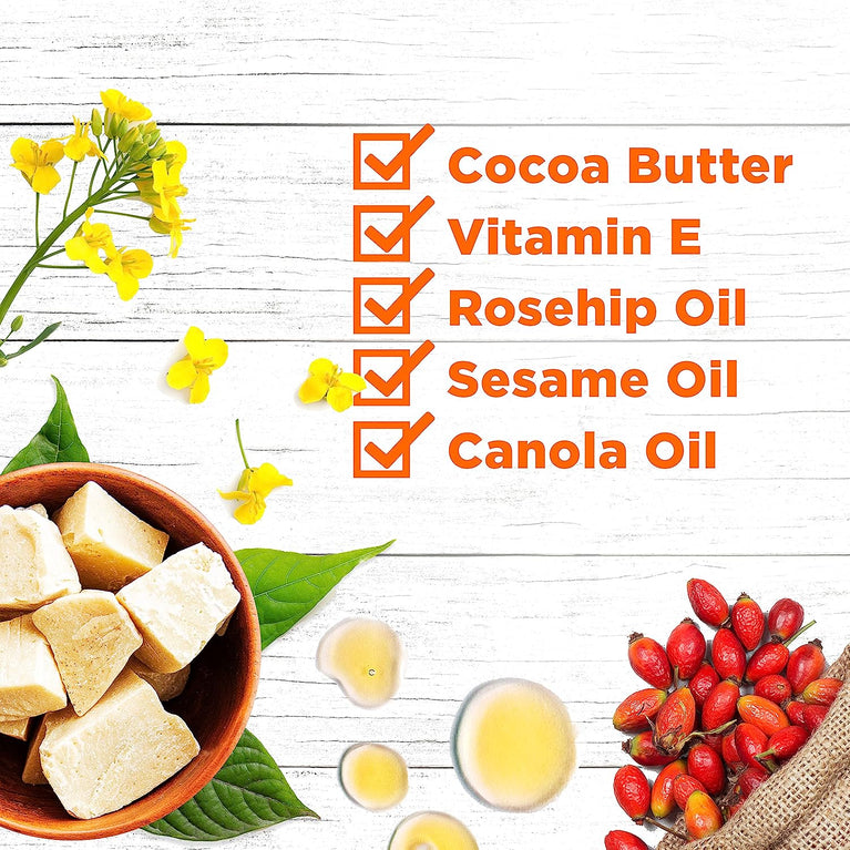 Palmer's Cocoa Butter Formula Skin Therapy Oil with Vitamin E and Rosehip Fragrance for Women, 60 ml