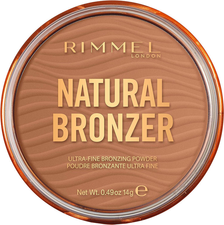 RIMMEL LONDON Sun-Kissed Matte Natural Bronzer - Ultra-Fine Bronzing Powder for All Skin Types