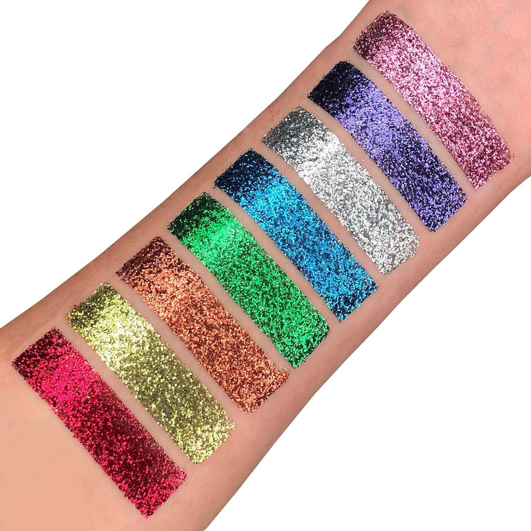 Moon Glitter's Universal Glitter Fix Gel - 10ml - Vegan Cosmetic Adhesive Primer for Face, Body, and Eyes - Suitable for all Glitter Types including Fine, Chunky, Holographic, Iridescent, and Bio