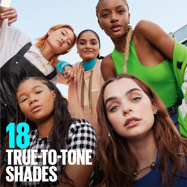 Maybelline Fit Me! Light 10 Shade Concealer - Ultra Blendable, Matte & Poreless, Full Coverage, 6.8 ml