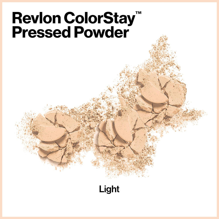 Revlon Shine-Control Long-Lasting Pressed Powder, Oil-Free