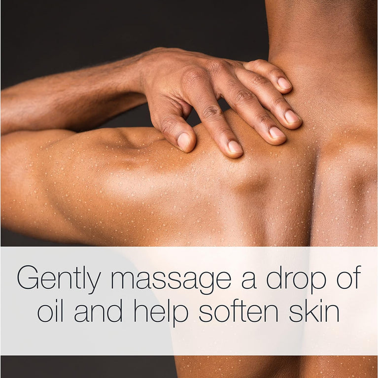 Neutrogena Lightweight Body Oil for Dry Skin, Silky Light Sesame Moisturizer, 16 fl. oz