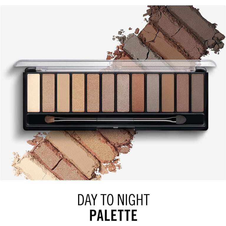 Rimmel Magnif'eyes Long-Lasting 12-Shade Eyeshadow Palette - Nude Edition