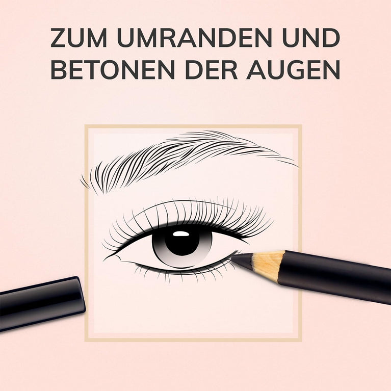 Manhattan Smudge-Proof Black Khol Kajal Eyeliner for Smokey Eyes