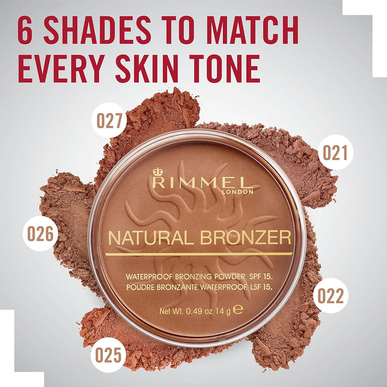Rimmel Sun Kissed Natural Bronzer with SPF 8 UV Shield