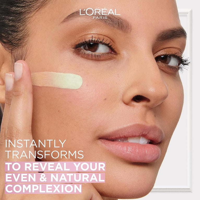 L'Oréal Paris 3-in-1 Magic CC Cream with SPF 20, Anti-Redness Formula and Colour Adapting Pigments, 30 ml