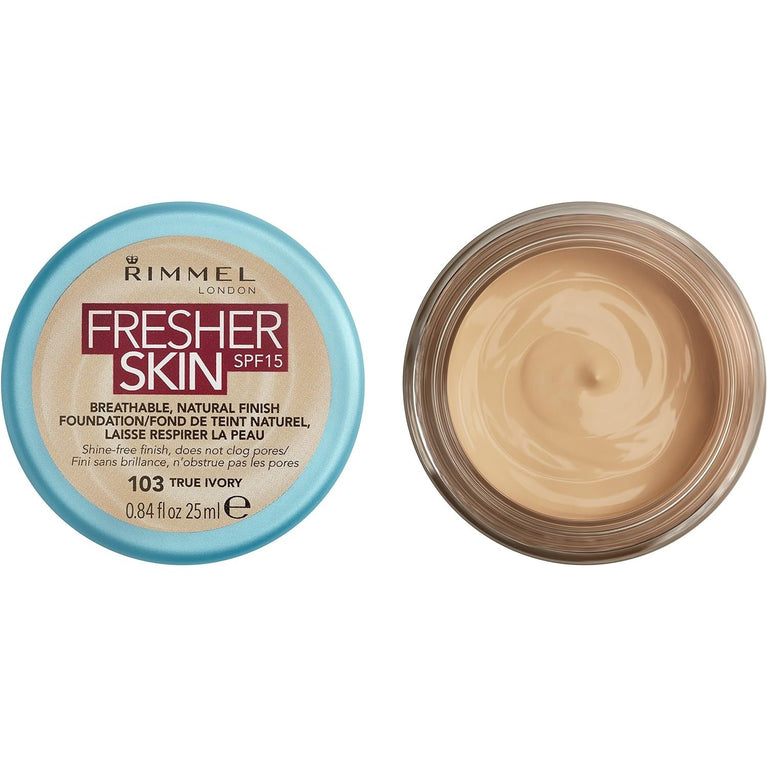 Rimmel London Lightweight Skin Radiance Foundation in True Ivory